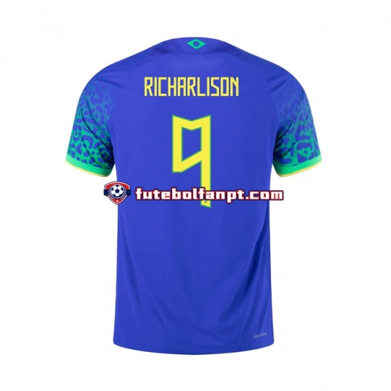 Camisola Alternativo Seleção Brasileira RICHARLISON 9 2022 Manga Curta ,Homem