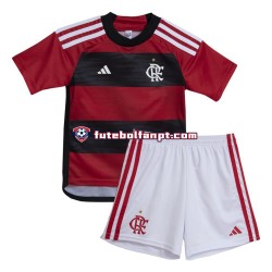 Camisola Principal CR Flamengo Época 2023/2024 Manga Curta ,Criança