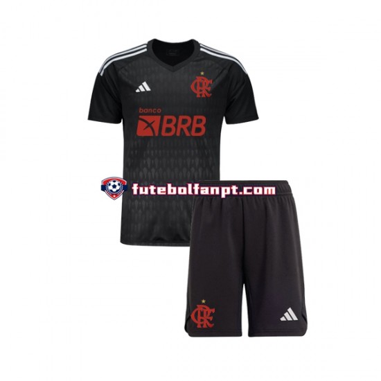 Camisola Alternativo Guarda-redes CR Flamengo Época 2023/2024 Manga Curta ,Criança