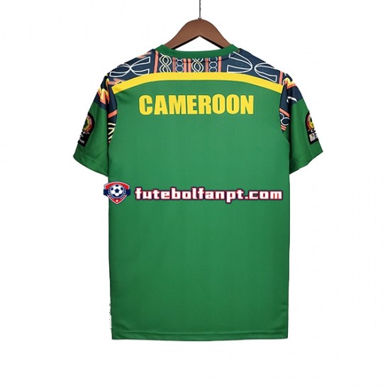 Camisola Alternativo Seleção Camaronesa Special 2022 Manga Curta ,Homem