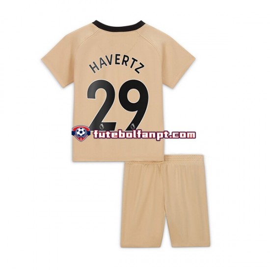 Camisola Alternativa (2ª) Chelsea Havertz 29 Época 2022/2023 Manga Curta ,Criança