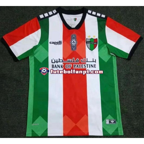 Camisola Principal Club Deportivo Palestino 2021 Manga Curta ,Homem