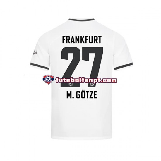 Camisola Principal Eintracht Frankfurt Mario Gotze Época 2022/2023 Manga Curta ,Homem