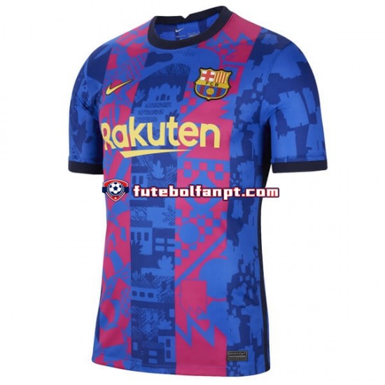 Camisola Alternativa (2ª) FC Barcelona Época 2021/2022 Manga Curta ,Homem