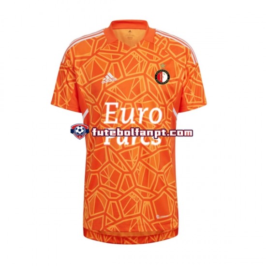 Camisola Alternativo Guarda-redes Feyenoord Rotterdam Época 2022/2023 Manga Curta ,Homem