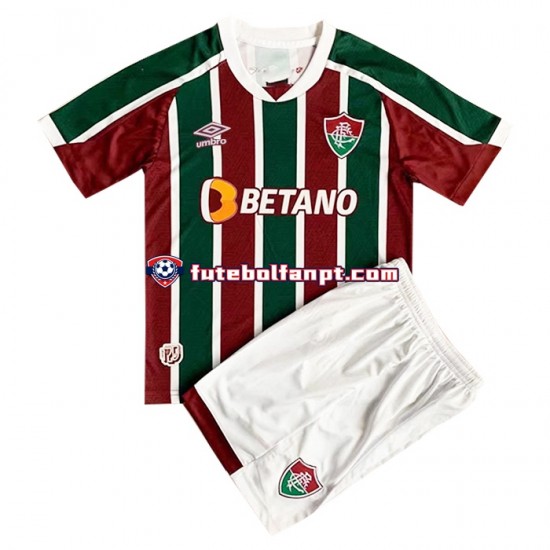 Camisola Principal Fluminense Época 2022/2023 Manga Curta ,Criança