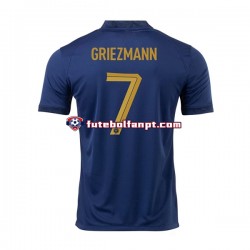 Camisola Principal Seleção Francesa Griezmann 7 World Cup 2022 Manga Curta ,Homem