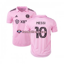 Camisola Principal Inter Miami Lionel Messi 10 2023 Manga Curta ,Homem