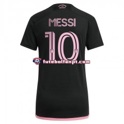 Camisola Alternativo Inter Miami Lionel Messi 10 2023 Manga Curta ,Senhora