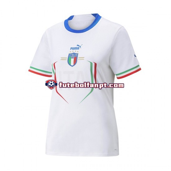 Camisola Alternativo Seleção Italiana Época 2022/2023 Manga Curta ,Senhora