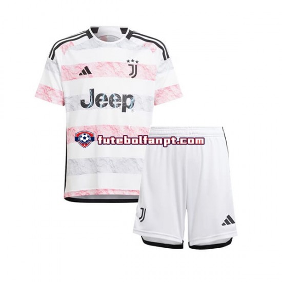 Camisola Alternativo Juventus Época 2023/2024 Manga Curta ,Criança