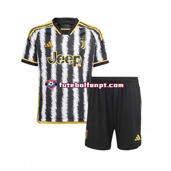 Camisola Principal Juventus Época 2023/2024 Manga Curta ,Criança