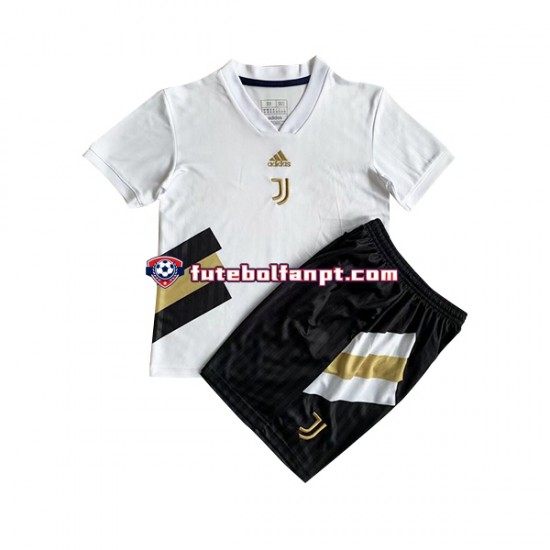 Camisola Principal Juventus Icon Retro Época 2022/2023 Manga Curta ,Criança