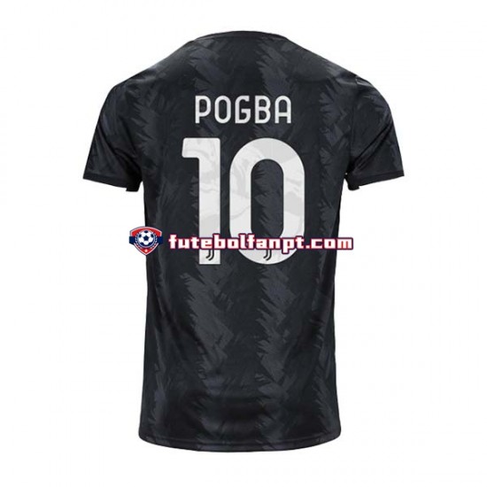 Camisola Alternativo Juventus Pogba 10 Época 2022/2023 Manga Curta ,Homem