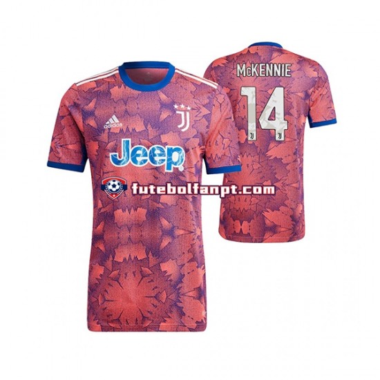 Camisola Alternativa (2ª) Juventus Weston McKennie 14 Época 2022/2023 Manga Curta ,Homem