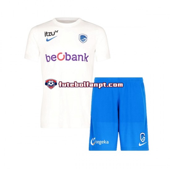 Camisola Alternativo KRC Genk Época 2022/2023 Manga Curta ,Criança