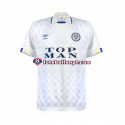 Camisola Principal Leeds United Retro 1989-1990 Manga Curta ,Homem