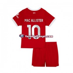 Camisola Principal Liverpool Alexis Mac Allister 10 Época 2023/2024 Manga Curta ,Criança