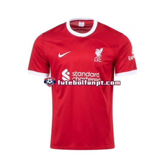 Camisola Principal Liverpool Alexis Mac Allister 10 Época 2023/2024 Manga Curta ,Homem