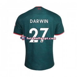 Camisola Alternativa (2ª) Liverpool Darwin Nunez 27 Época 2022/2023 Manga Curta ,Homem