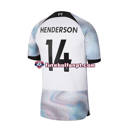 Camisola Alternativo Liverpool Henderson 14 Época 2022/2023 Manga Curta ,Homem