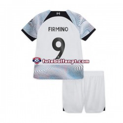 Camisola Alternativo Liverpool Roberto Firmino 9 Época 2022/2023 Manga Curta ,Criança