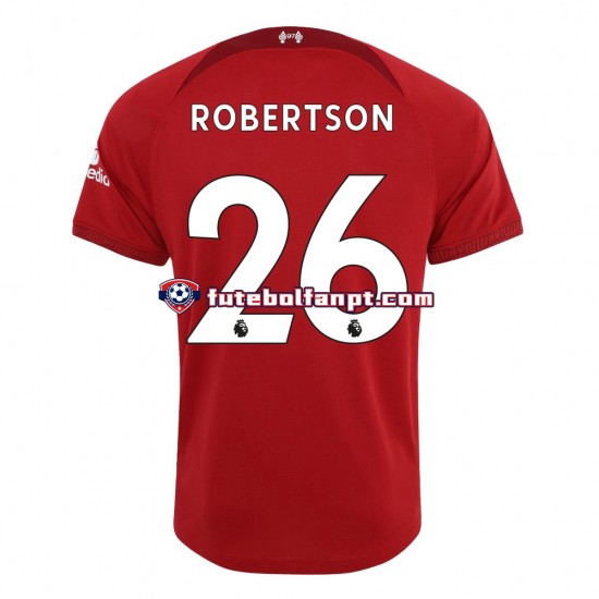 Camisola Principal Liverpool Robertson 26 Época 2022/2023 Manga Curta ,Homem