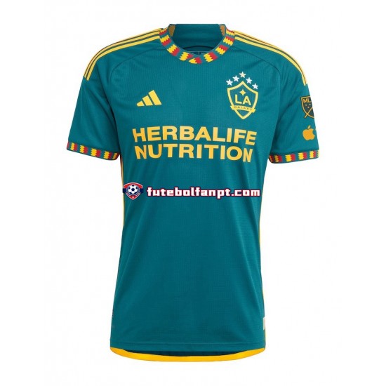 Camisola Alternativo Los Angeles Galaxy Época 2023/2024 Manga Curta ,Homem