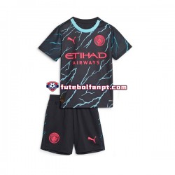 Camisola Alternativa (2ª) Manchester City Época 2023/2024 Manga Curta ,Criança