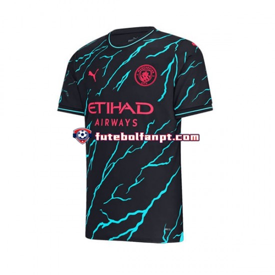 Camisola Alternativa (2ª) Manchester City Erling Haaland 9 Época 2023/2024 Manga Curta ,Homem