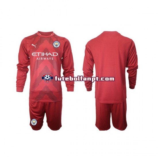 Camisola Principal Guarda-redes Manchester City Época 2022/2023 Manga Comprida ,Criança