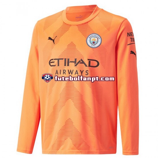 Camisola Alternativa (2ª) Guarda-redes Manchester City Época 2022/2023 Manga Comprida ,Homem