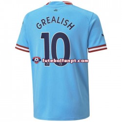 Camisola Principal Manchester City Grealish 10 Época 2022/2023 Manga Curta ,Homem