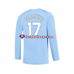 Camisola Principal Manchester City Kevin De Bruyne 17 Época 2023/2024 Manga Comprida ,Homem