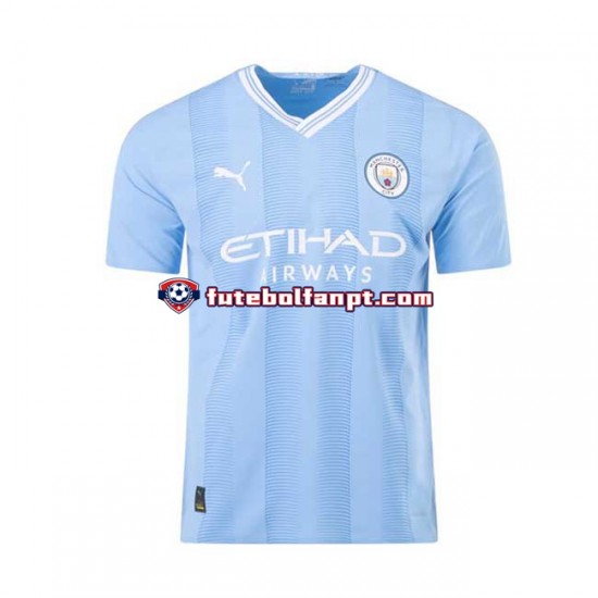 Camisola Principal Manchester City Kevin De Bruyne 17 Época 2023/2024 Manga Curta ,Homem