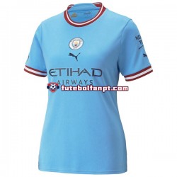 Camisola Principal Manchester City Época 2022/2023 Manga Curta ,Senhora