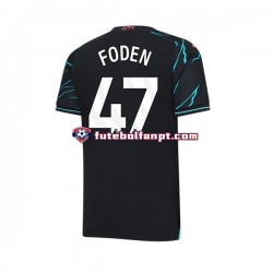 Camisola Alternativa (2ª) Manchester City Phil Foden 47 Época 2023/2024 Manga Curta ,Homem