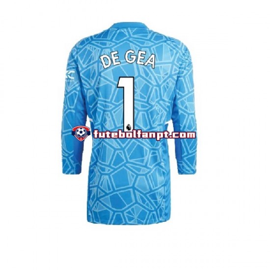 Camisola Principal Guarda-redes Manchester United DE GEA 1 Época 2022/2023 Manga Comprida ,Homem