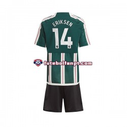 Camisola Alternativo Manchester United Eriksen 14 Época 2023/2024 Manga Curta ,Criança