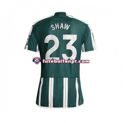 Camisola Alternativo Manchester United Luke Shaw 23 Época 2023/2024 Manga Curta ,Homem