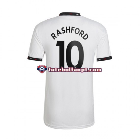 Camisola Alternativo Manchester United Rashford 10 Época 2022/2023 Manga Curta ,Homem