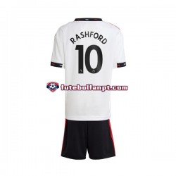 Camisola Alternativo Manchester United Rashford 10 Época 2022/2023 Manga Curta ,Criança