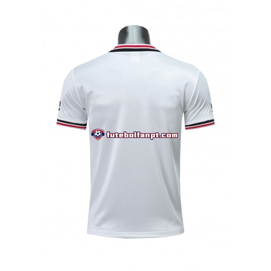 Camisola Alternativo Manchester United Retro 1985 Manga Curta ,Homem