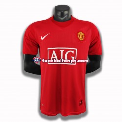 Camisola Principal Manchester United Retro 2007-2008 Manga Curta ,Homem