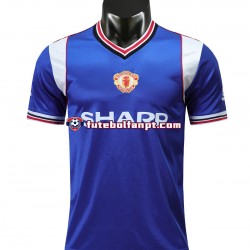 Camisola Alternativa (2ª) Manchester United Retro 1985 Manga Curta ,Homem