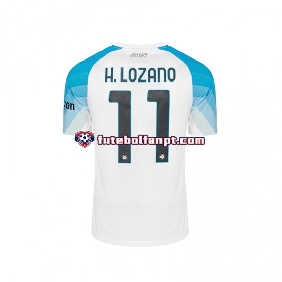 Camisola Principal Napoli Face Game Lozano 11 Época 2022/2023 Manga Curta ,Homem