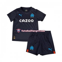 Camisola Alternativo Olympique de Marseille Época 2022/2023 Manga Curta ,Criança