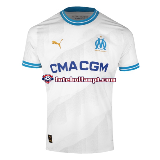 Camisola Principal Olympique de Marseille Época 2023/2024 Manga Curta ,Homem