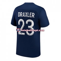 Camisola Principal Paris Saint-Germain Draxler 23 Época 2022/2023 Manga Curta ,Homem