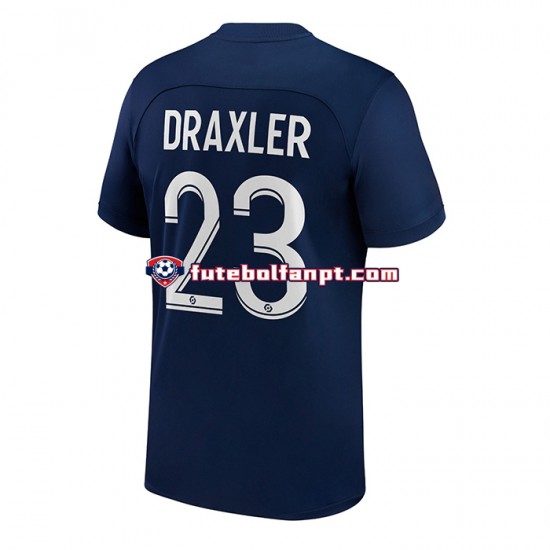 Camisola Principal Paris Saint-Germain Draxler 23 Época 2022/2023 Manga Curta ,Homem